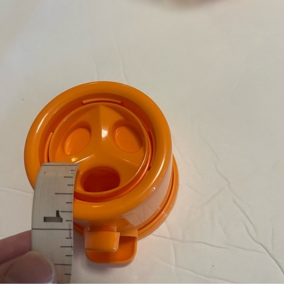 Mini Gumball Dispenser Pumpkin Halloween Fall Thanksgiving SET OF TWO New Orange - Picture 4 of 7